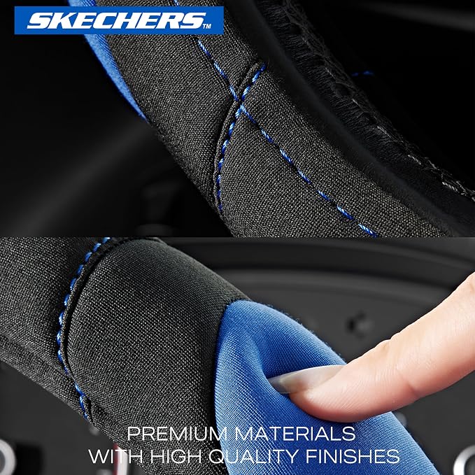 Skechers Steering Wheel Cover, Memory Foam Car Steering Wheel Cover, - Image 6