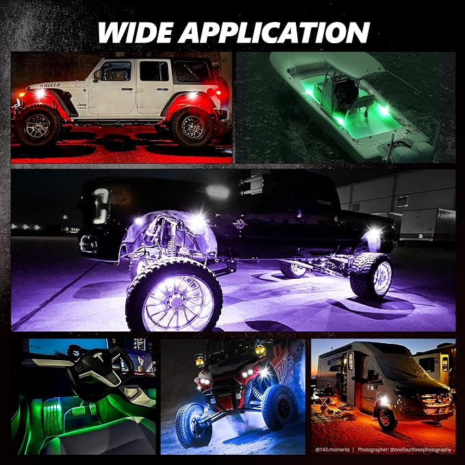 OPT7 Photon RGB LED Magnet Rock Lights - Image 8
