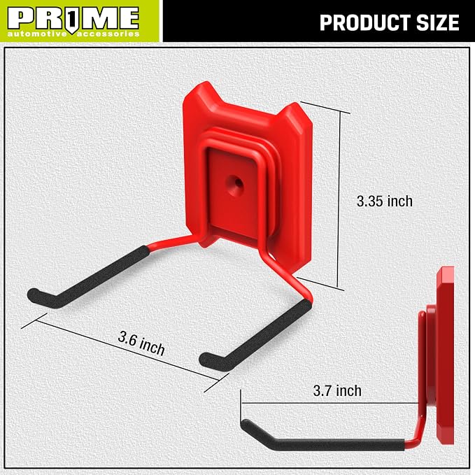 PR1ME Garage Hook, Heavy Duty Garage Wall Mount Hook, Garage Storage - Image 4