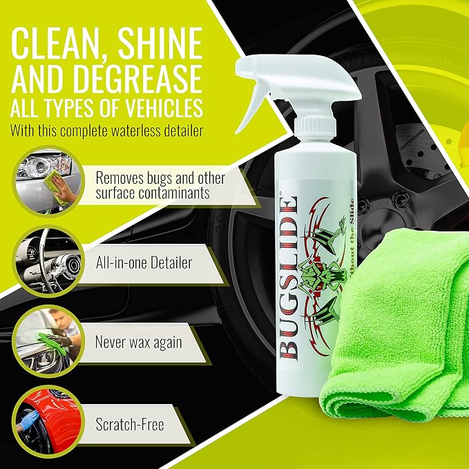 BugSlide 16 Oz Shop Kit Cleaner and Polisher - Image 3