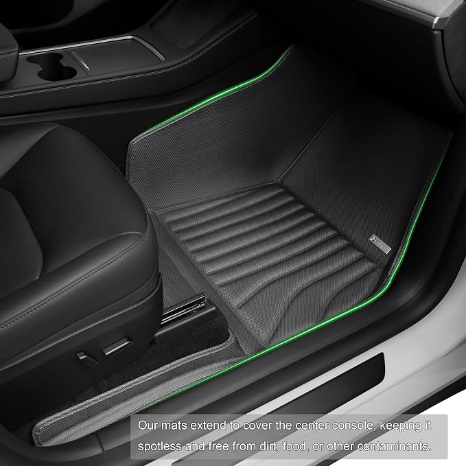 Extreme Coverage Floor Mats for Tesla Model Y – Full 360° Cabin Protection - Image 4