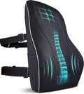 Extra Dense Lumbar Pillow with Double Adjustable Straps by Tularis