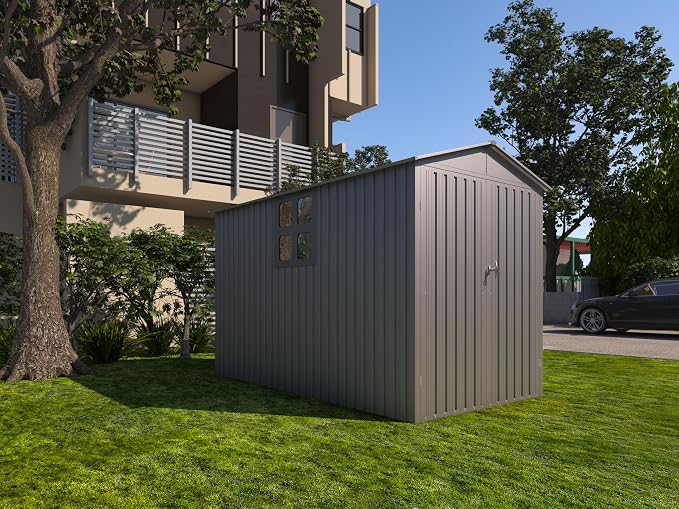 Motorcycle Steel Storage Shed - Image 6