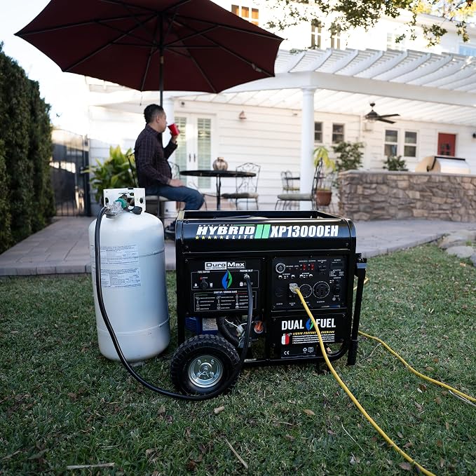 DuroMax XP13000EH 13, 000-Watt Dual Fuel Portable Generator - Image 6