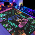 Play Gaming Rug for Bedroom Gamer Mat Gamepad for Boys Room 2x3 for Playroom by Isyorefam