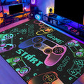 Play Gaming Rug for Bedroom Gamer Mat Gamepad for Boys Room 3x4 for Playroom by Isyorefam