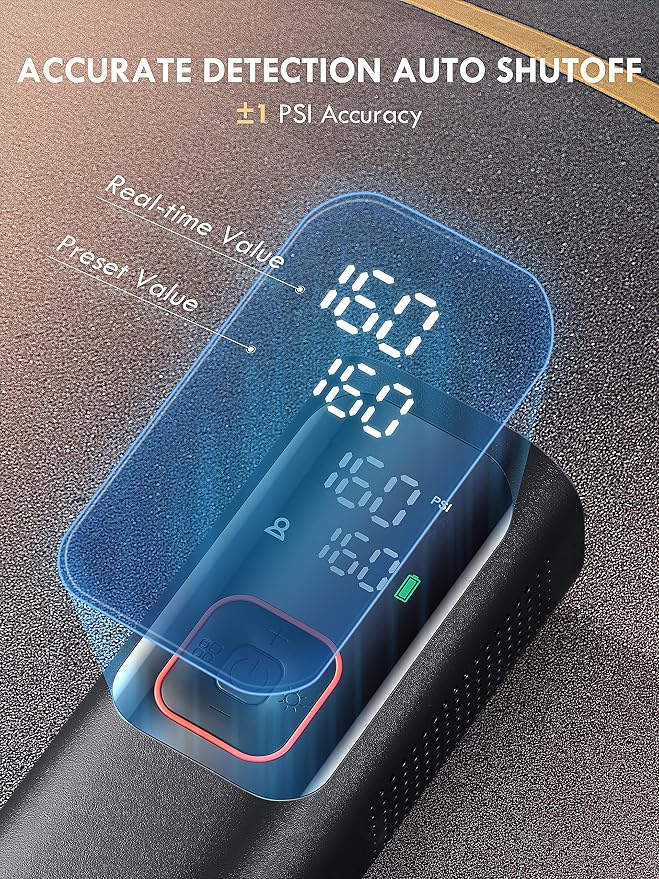 Tire Inflator Portable Air Compressor - Image 5