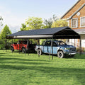 13x26.5 FT Metal Carport, Heavy Duty Car Port Canopy by ATOVERChristmasTree