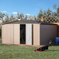 U-MAX 10' x 10' Shed Outdoor Storage Shed Clearance, Metal Garden Large Yard by U-MAX