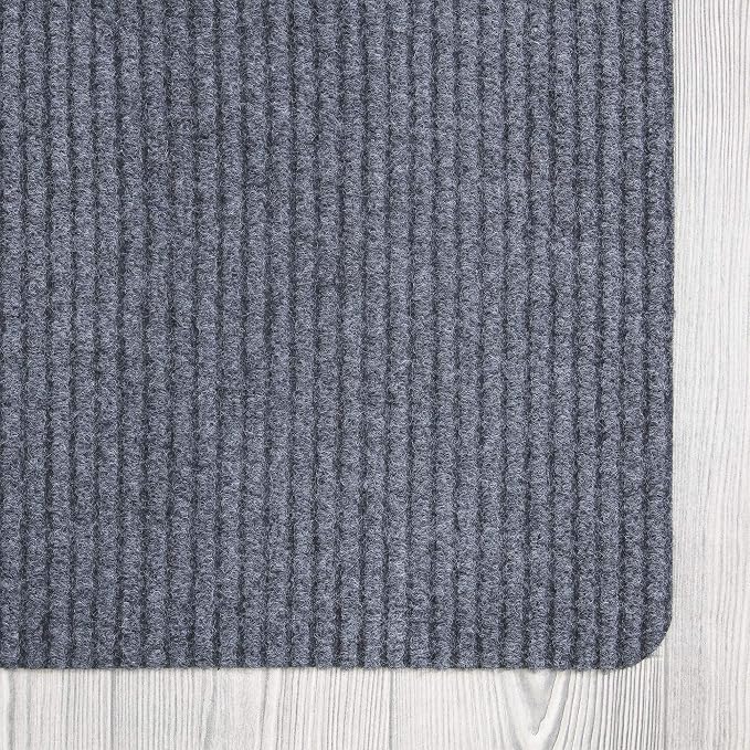 Ottomanson 5' x 6'6" Mud Mat Area Rug Scraper Carpet - Image 10