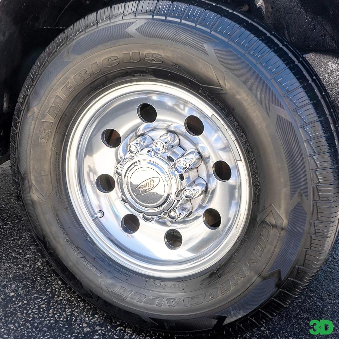 3D Ultra Protectant Tire Shine Spray – Water-Based High Gloss Tire Dressing | - Image 5