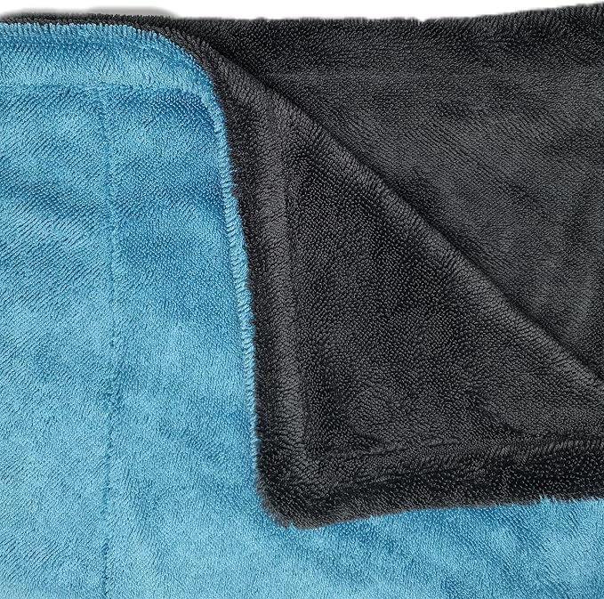 SOFTBATFY 1200 GSM 36" x 24"Dual Sided Microfiber Car Cleaning Drying Towel - Image 3