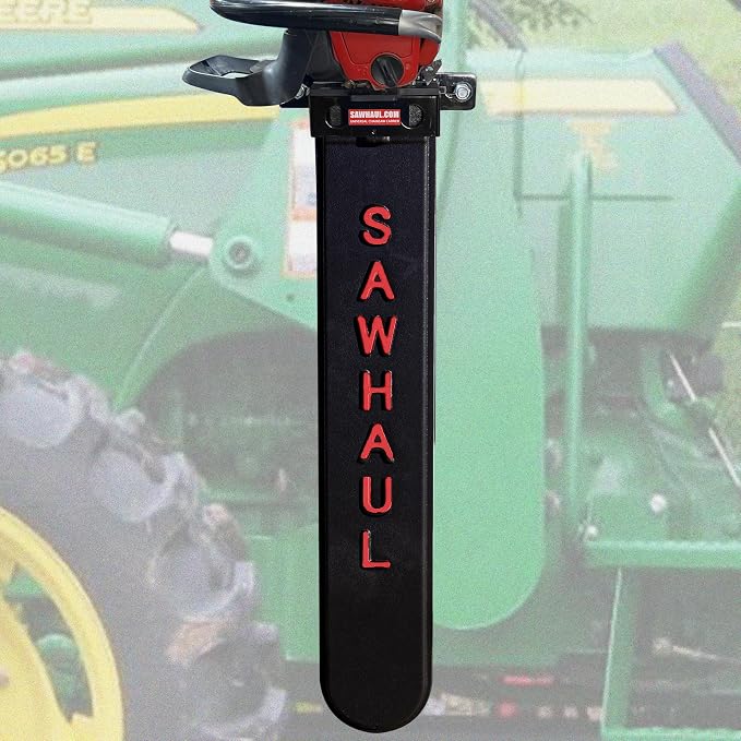 SawHaul Universal Tractor Chainsaw Holder by SawHaul