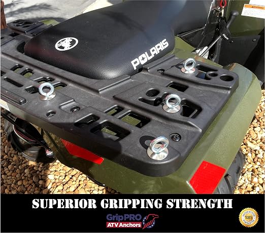 GripPRO ATV Anchors – 6 Pack Fits Polaris Lock & Ride Bed Holes on RZR & - Image 9