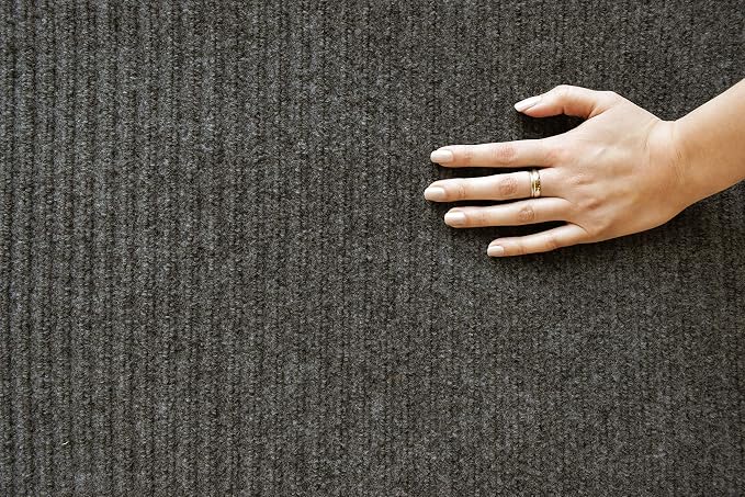 iCustomRug Spartan Weather Warrior Indoor/Outdoor Utility Ribbed Carpet Runner - Image 10