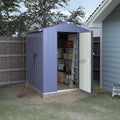 VEIKOU 4' x 4' Outdoor Storage Shed by WITHVEIKOUWITHLEISURELIFE