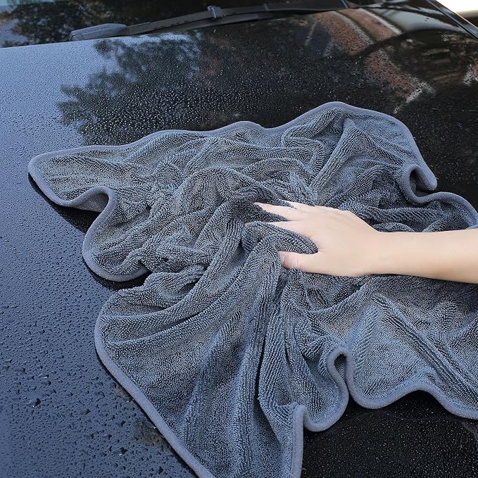 JOYMOOP Car Dry Towel, Quick Drying, Medium Size, Microfiber Cleaning Cloth - Image 2